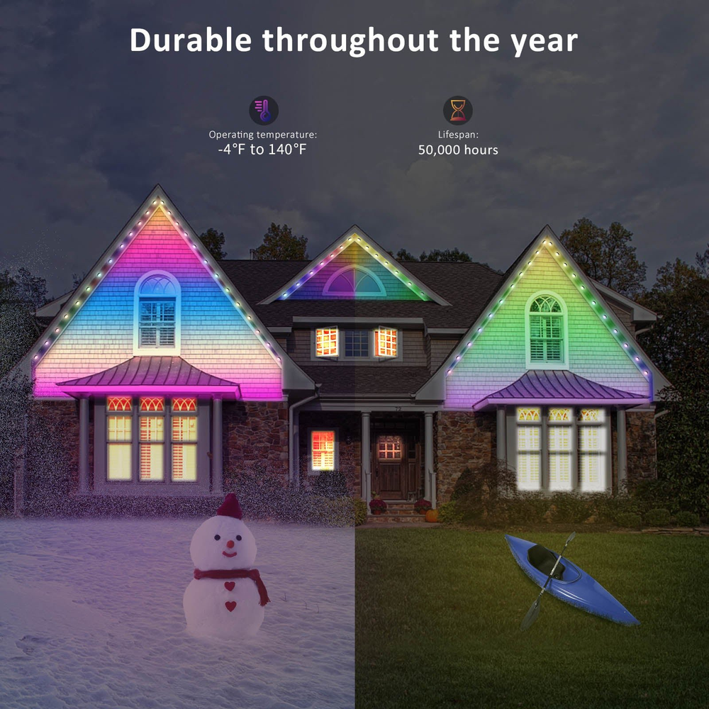 ๐
Early Christmas 49%OFF - Smart Rainbow LED Permanent Outdoor Light - Smartlight ๐